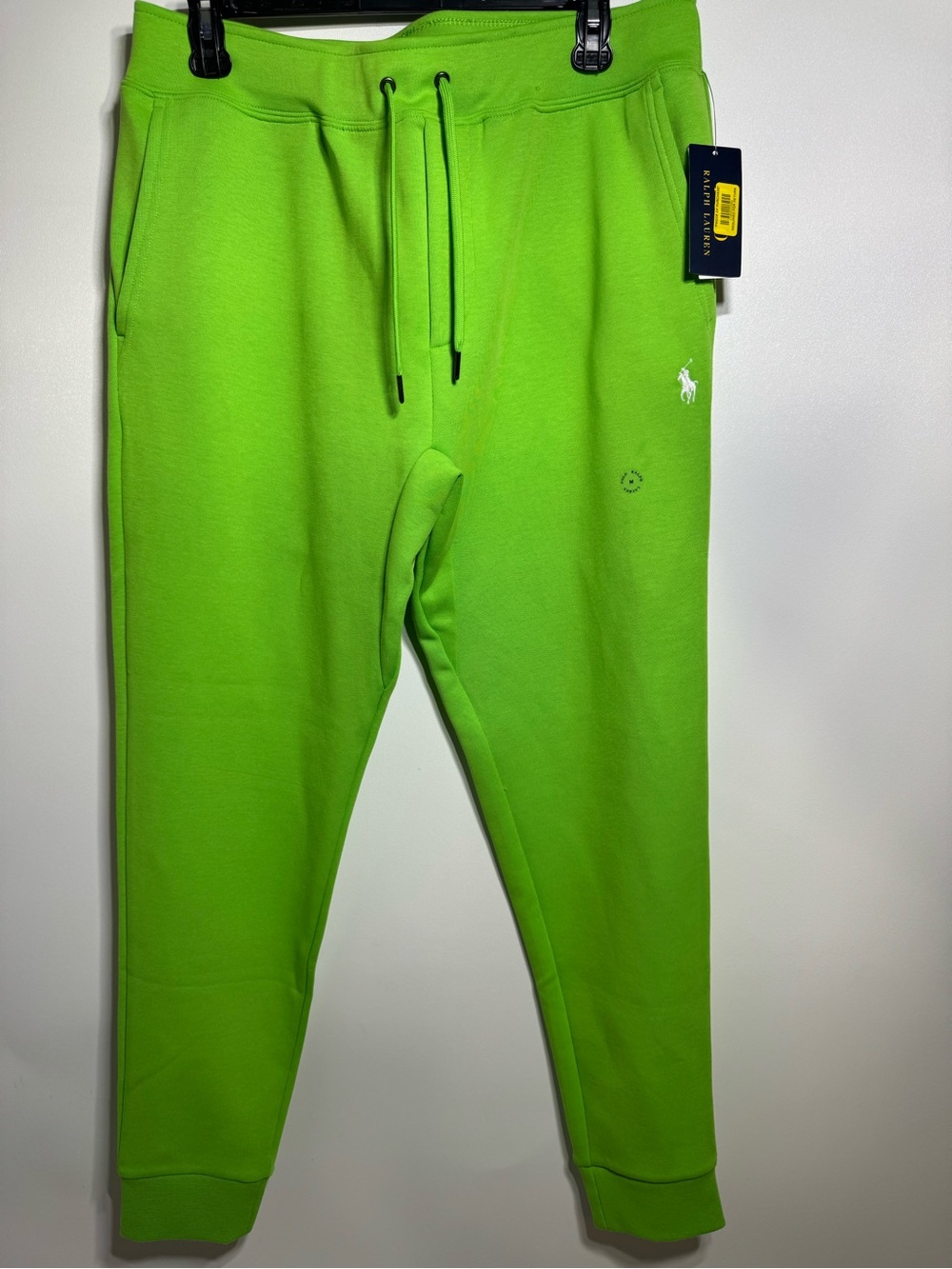Polo Ralph Lauren Green Jogger Pants Size Medium NWT
